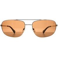 Timberland Men's Aviator Gold Brown Polarized TB00045