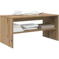 Berkfield Home TV Cabinet Artisan Oak 80x40x40 cm Engineered Wood in Brown | Size: 80 x 40 x 40 cm