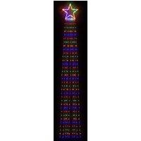 Berkfield Home Festive Christmas Tree light 320 LEDs Colourful 375 cm