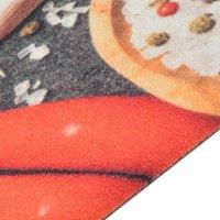 Berkfield Home Kitchen Rug Washable Vegetables 45x150 cm Velvet