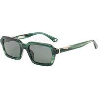 Police Men's SPLL14-5309N6 Square/Rectangle Sunglasses in Green