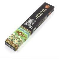 KDMD Tribal Soul Incense Sticks - White Sage + Palo Santo in Black