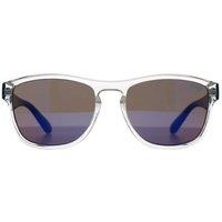 Superdry Men's Square Gloss Clear Crystal & Blue Crystal Blue Mirror Rockstar