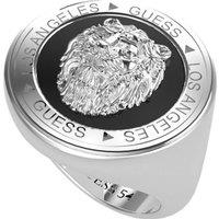 Guess Men's JUMR01315JWSTBK62 Ring in Silver