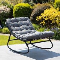 Artemis Home Solace Outdoor Rocking Chair in Grey