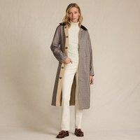 Lands' End Women's Reversible Belted Trench Coat in Light Tan | Size: 14-16