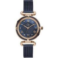 Gc Women's Y58008L7MF CableChic 36mm Quartz Watch in Blue