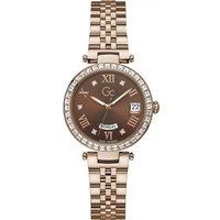Gc Women's Z01009L4MF Flair 34mm Quartz Watch in Rose Gold