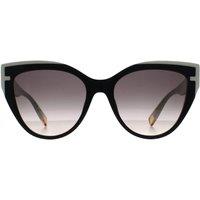 Furla Women's Cat Eye Shiny Black Grey Gradient SFU694