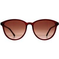 Ted Baker Women's Cat Eye Burgundy Brown Gradient TB1442 Tierney