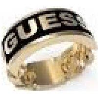 Guess Men's JUXR03003JWYGBK66 Ring in Gold