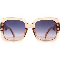 Guess Women's Square Shiny Light Brown Smoke Grey Gradient GO00046