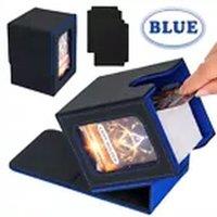 Havendro Black & Blue Deck Box Storage for 100+ Trading Cards
