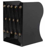 Havendro Black Heavy Duty Metal Bookends Office Stationery Extensible School