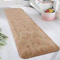 VOGREX 60 x 220 cm Beige Non Slip Long Hallway Runner Rug | Size: 60 cm x 220 cm