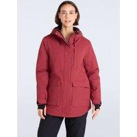 Animal Women's 'Tignes' Waterproof Breathable Thermal Tested Warm Cosy Snow Jacket in Red | Size: 8