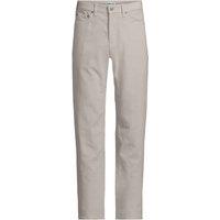 Lands' End Men's Classic Fit Corduroy Trousers in Light Grey | Size: 36L