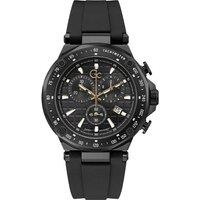 Gc Men's Y81008G2MF Sport Chic 45mm Quartz Watch in Black