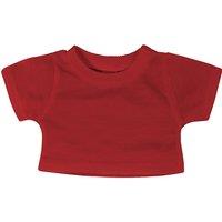 Mumbles Teddy Bear T-Shirt Accessory in Red | Size: Large
