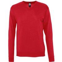 SOL'S Men's Galaxy V Neck Sweater in Red | Size: Small