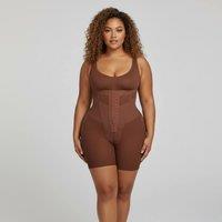 GWB Shapewear Women's Snatch Me Tummy Control Butt Lift Shapewear Short in Brown | Size: 12-14