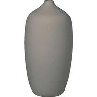 Blomus Ceola Ceramic Vase 25cm - Satellite in Grey