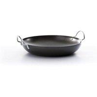 dexam 30cm Non-Stick Paella Pan for Cooking in Black