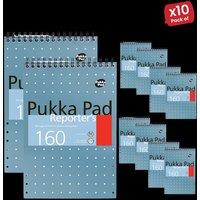 Pukka Reporter's Pad 160 Pages - Lined - 10 Packs