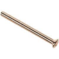 Dencon Switch socket Plate Screws, Nickle Plated