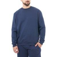 Smart Living Men's Polycotton Crewneck Sweatshirt - Comfortable & Versatile in Navy | Size: Small