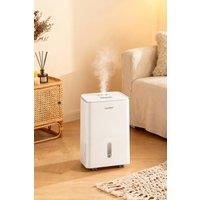 3L Detachable Tank 20L/Day App Control Dehumidifier Quiet Operation 4 Modes w/ Drain Hose, Timer & Humidity Control in White