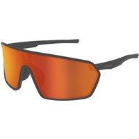 Cebe Terra Mono-Shield Polarised Sports Sunglasses in Dark Grey