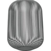 Blomus Lito Lantern Candle Holder Large - Steel Gray in Grey