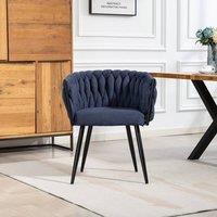 Artemis Home Aneta Fabric Accent Chairs - Set of 2 in Blue | Size: 2 Pack