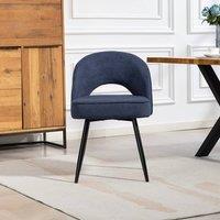 Artemis Home Ashley Fabric Dining Chairs - Set of 2 in Blue | Size: 2 Pack