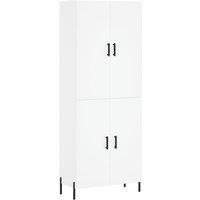 Berkfield Home Highboard White 69.5x34x180 cm Engineered Wood