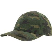 Flexfit Men's Garment Washed Camo Baseball Cap Pack of 2 in Dark Green | Size: S/M
