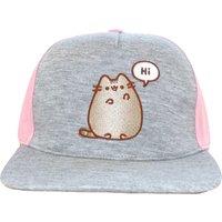 Pusheen Men's Hi Snapback Cap in Grey