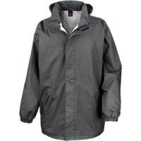Result Core Men's Midweight Waterproof Jacket in Dark Grey | Size: Medium
