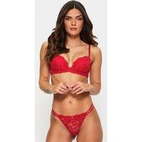 Ann Summers Women's Sexy Lace String in Red | Size: 14