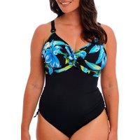 Fantasie Women's Talm Beach Twist Front Swimsuit in Black | Size: 38F