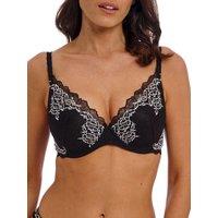 Wacoal Women's Lace Perfection Plunge Bra in Black | Size: 32D