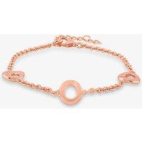 Rosa Lea Women's Open Circle Bracelet AE-950639H-1 in Rose Gold | Size: 18 inches