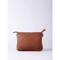 Lakeland Leather Women's 'Wreay' Leather Cross Body Bag in Brown