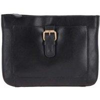 Ashwood Leather Women's Vegetable Tanned Small Real Leather Shoulder Bag in Black