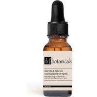 Dr. Botanicals Women's Eucalyptus, Tea Tree & Salicylic Acid Facial Oil For Spots 15ml in White