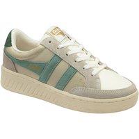 Gola Classics Women's 'Superslam Blaze' Lace-Up Trainers in Gold | Size: 5