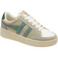 Gola Classics Women's 'Superslam Blaze' Lace-Up Trainers in Gold | Size: 6