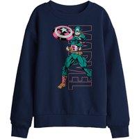 Marvel Captain America Emerge Kids Sweatshirt, Navy | Size: 9-11 Years