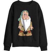 Snow White And The Seven Dwarfs, Sleepy Struggles Kids Sweat, Black | Size: 9-11 Years